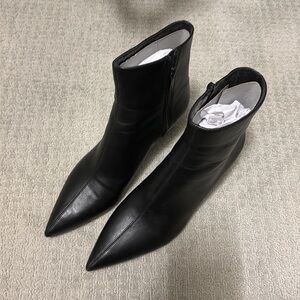 Zara Black Ankle Boots